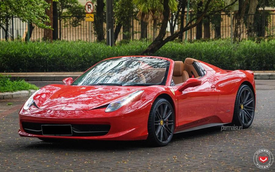Ferrari 488 Spider by Permaisuri on Vossen Wheels (VPS-307) '2018